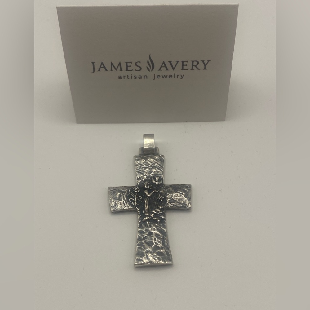 ⭐️ JAMES AVERY⭐️ St.Francis Cross Pendant - Retired